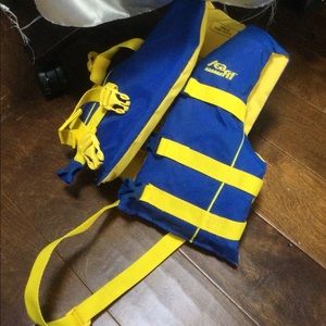 Childs life vest